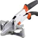 X-Large Sharp Multi-Angle Miter Shear Cutter with 0 to 135 Degrees, Adjustable Angular Cutting Scissors for PVC Cord Cover, Baseboard Molding, Quarter Round Trim, Tile Edge