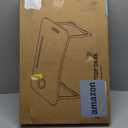 Laptop Bed Desk, Foldable Lap Desk, Portable Lap Table, Laptop Stand with Cup Holder & Tablet Slot & Lifting Handle for Working Writing Drawing & Eating - Blue