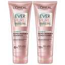 L'Oreal Paris Sulfate Free Bond Repair+ Shampoo and Conditioner Set with Bond + Amino Acid Complex, Strengthens and Repairs Damaged or Color Treated Hair, EverPure, 13.6 Fl Oz Set
