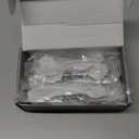 Amerdeco 10 Pack Brushed Satin Nickel Cabinet Pulls 3 Inch(76mm) Hole Centers, Handles for Kitchen Cabinet Hardware, Arch Cabinet Handles for Bathroom Dresser Drawer Handles ZH0016