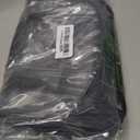 Clear Backpack for Stadium Events Clear Backpack 12x12x6 with Front Pocket for Concert Sport Fashion Women Backpack Events Work Travel (Black)