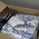 Xilixili 6x9 Area Rugs for Living Room, Machine Washable Non Slip Vintage Rug, NonSlip Stain Resistant, Large Soft Home Decor Rug for Bedroom Dining Room (Navy/Blue,8'x10')