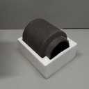 Rustic Vases for Home Decor. Ceramic Vase for Dining Table Decor. Terracotta Decorative Vase 6.1IN. ZSHLXM (Dark Brown)