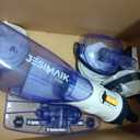 Pool Vacuum for Above Ground Pool, JESIMAIK 18.5 GPM Powerful Suction Handheld Pool Vacuum, 60min Runtime,Telescopic Pole Cordless Pool Vacuum for Above/Inground Pool, Spas, Hot Tubs Cleaning