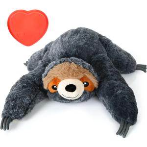 Heartbeat Puppy for Dogs, Puppy Heartbeat Plush Toy, Pet Anxiety Relief & Calming Aid, Comfort Cuddler Pillow Plush Toy, Sleep Aid for Puppies