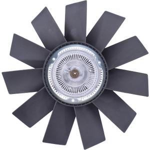 NewYall Engine Radiator Cooling Fan Blade and Fan Clutch Kit for BMW 323CI 323I 323IS 325CI 325XI 325I 325IS 328CI 328I 328IS 330CI 330I 330XI 525I 525IT 528I 530I 535I 735I 735IL M3 M5 Z3