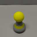 Mini Massage Gun, Portable Mini Massager USB Charging Electric Handheld Personal Massager with 6 Speed Vibration, Deep Tissue Muscle Massager Fascia Gun for Relaxation Muscles Relief Pain (Yellow)