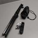 64” Tripod for Cell Phone & Camera, Phone Tripod with Remote and Phone Holder, Sturdy & Stable Height Adjustable Multi-Angle Shot Selfie Stick Tripod for Video Recording