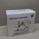 SEDNEE Sewing Machine for Beginners with 16 Built-in Stitches, Small Sewing Machine with Accessory Kit, 2-Speed, Foot Pedal & Storage Drawer, Portable Full-Feature Design for Home DIY (Blue)