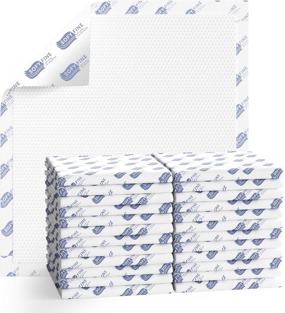Extra Large Disposable Bed Pads 36"x 48"(20 Count) Adult Chucks Incontinence Underpads,Thicken Premium Tear Resistant Waterproof Pee Pads for Elderly,Kids,10X Super Absorbency Puppy Training Pads