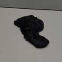 Vanity Fair Women's Underwear Perfectly Yours Traditional Cotton Brief Panties (5, Nylon - Midnight Black)