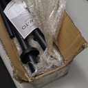 VIVOHOME 2-Pack 3 Step Hand Rails for Outdoor Steps, Galvanized Steel Railing, Black Round Exterior Handrails for Porch, Deck, or Indoor Stairs, Complete Installation Kit