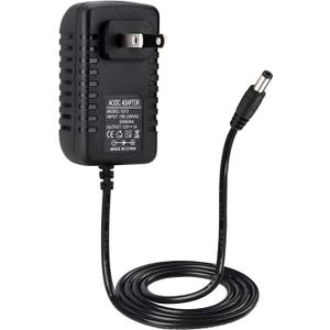 DC 12V 1A Power Supply Adapter Transformer, 12V DC Converter AC 100-240V to DC 12V 1A 12W LED Driver Switching Power Supply Converter Transformer for LED Strip Light 12W US Plug