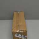 HuggieGems Metal 4 Pack Magnetic Spice Storage Rack Organizer for Refrigerator and Oven, Black Fridge Organizers and Storage 