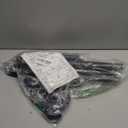 ERYTLLY Industrial Pipe Clothes Rack 36.2”, 2 Set Multi-purpose Wall Mounted Iron Garment Rod, Heavy Duty Detachable Hanging Clothes Rack for Closet Rod (Black, 2 Base)