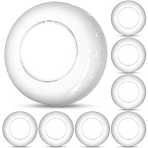 LED Puck Lights, Tap Light Battery Operated Push Button Light Stick Up Lights Under Cabinet Lighting Wireless Lights for Kitchen Counter Cabinet, Closet, Shed, RV, Attic, Shelf, 8 Pack