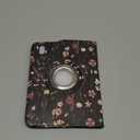 Kidcube for iPad mini 7 Case A17 Pro 2024, for iPad mini 6th Generation Case 8.3 Inch - Women Girls Cute Rotating Stand Folio Cover with Pencil Holder & Card Slot Girly Flowers Floral Unique Cover