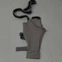 Dog Rear Leg Sleeve to Prevent Licking - Comfortable Recovery Sleeve for Back Hind Leg, Wound Recovery After Surgery for Torn ACL/CCL TPLO, with Extra Plastic Wear Strap, Cone Alternative (Light Grey)