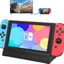 TV Docking Station for Switch-4K 1080P HDMI Output/USB-C Port/USB 3.0 Port,Replacement for Official Switch Dock(Only Dock)