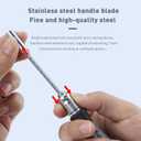 Precision Mini Screwdriver Set Magnetic 126-in-1 Repair Tool Kit with Torx Phillips Triwing Pentalobe Bits for iPhone MacBook Laptop PC Tablet Watch Eyeglasses Electronics