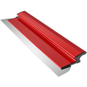 24 Inch Drywall Skimming Blade, Replaceable 0.35mm Stainless Steel Blade, Drywall Trowel for Gyprock, Drywall and Wall-Boardrd, Ergonomically Designed Grip