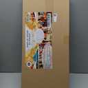 Acrylic Sticker Display Stand with Curved Pockets for Big 4'' Stickers- Brochure Holder with Customizable Space - On the Go Display Stands for Vendor Events - Ideal for Small Business Vendors (Large)