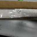 UNISHADES 100% Blackout Cordless Roman Shades for Indoor Windows & French Doors, 35 3/4" W 60" H - Blackout - Beige