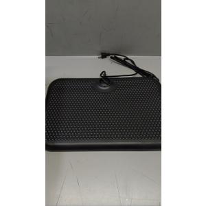Toasty Toes Foot Warmer, Ergonomic Heated Footrest with 3 Adjustable Positions and 2 Heat Settings, Portable Space Heater, 105 Watts, Black, 12" x 18" x 5"