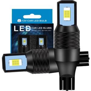 Zyvirexa 921 LED Reverse Light Bulbs Compatible For Nissan Altima 1998-2023, White Light, Plug and Play, Pack of 2