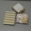 Tenare 24 Pcs Small Gift Bags Mini Metallic Paper Bags Bulk Tiny with Handles Tissue Paper for Jewelry Gift Wrap Easter Mother's Father's Day Party Supply(42.754.5 Inch,White Gold)