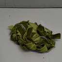 12Pcs Green Velvet Ribbon Bows Christmas Tree Decorations,5in x 10in St Patricks Day Ornaments for Tree Home Party Front Door Wreath Garland Holiday Decor