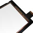 Front Outer Lens LCD Touch Screen Digitizer Replacement Part (NO LCD Screen) with Opening Tool for Nintendo Switch NS 2017