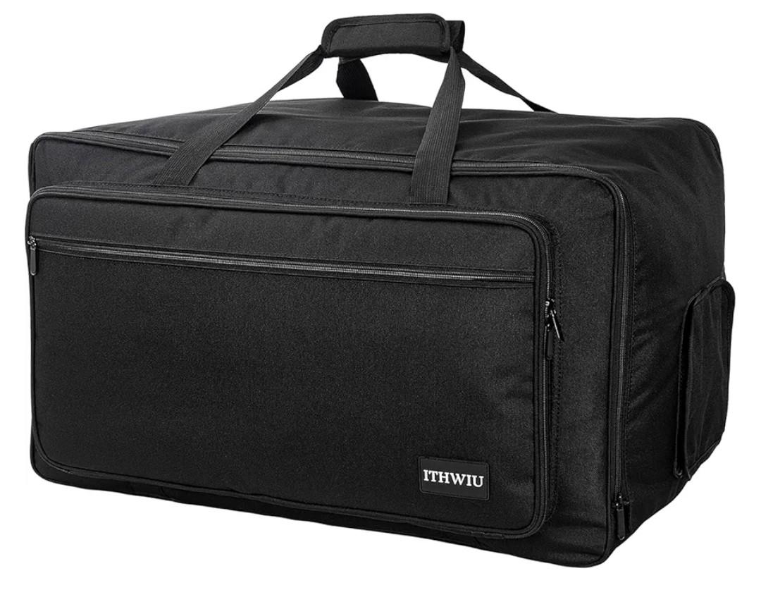 Speaker Carrying Bag with Thickened Sponge for Compact 8" Speaker Cabinets; Heavy-Duty Fits QSC K8, Yamaha DXR8 and more (IT-TOTE8), Black