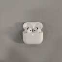 Apple AirPods 4 Wireless Earbuds, Bluetooth Headphones, Personalized Spatial Audio, Sweat and Water Resistant, USB-C Charging Case, H2 Chip, Up to 30 Hours of Battery Life, Effortless Setup for iPhone