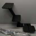 Heavy-Duty Boat Trailer Steps with Handle, Easy Installation,Universal Fits for Trailers Tongue Step, Patent Pending