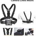 Accessory Set for DJI Osmo Nano | Carrying case +Camera Chest Mount + Backpack Clip Mount + Head Strap Mount, Adhesive Flat & Curved Set + Lens Cap, 
6.8"D x 24.7"W x 14.7"H