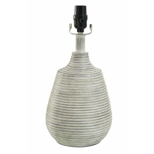 Style Craft Mix & Match Lamp Base Medium size, Grey