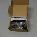 Ravinte 5 Pack 1-1/4 inch Kitchen Cabinet Knobs Matte Black Dresser Zinc Pulls Door Drawer Handles for Dresser Drawers