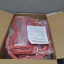 JeCar 9pcs Red Headlight Covers & Grill Inserts Trim Kit for 2024 2025+ Jeep Wrangler JL JLU Gladiator JT