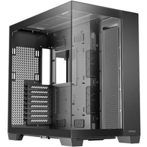 Antec C8, Fans not Included, RTX 40 Compatible, Dual-Chamber, tooless Design, Type-C, 360mm Radiator Support, Seamless Tempered Glass Front & Side Panels, High Airflow Full-Tower E-ATX PC Case