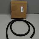 Silicone Vacuum Tubing Hose Automotive Vacuum Line for Toyota High Temperature 5ft 3/8" 10mm ID 3.5mm Thickness 1 Pc Black