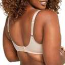 Bali Women's Lilyette Minimizer Underwire Bra with Lace Trim, Microfiber Full Coverage Bra, 36DDD