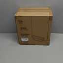 Cesun Small Bathroom Trash Can with Lid Soft Close, Step Pedal, 5 Liter / 1.3 Gallon Stainless Steel Garbage Can with Removable Inner Bucket, Waste Basket for Bathroom, Bedroom (White)