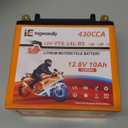 Lithium Motorcycle Battery 430CCA 12.8V 10ah