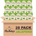 Miss Vickie's Kettle Cooked Potato Chips, Jalapeno, 1.375 Ounce (Pack of 28) (EXP 07/28/26)