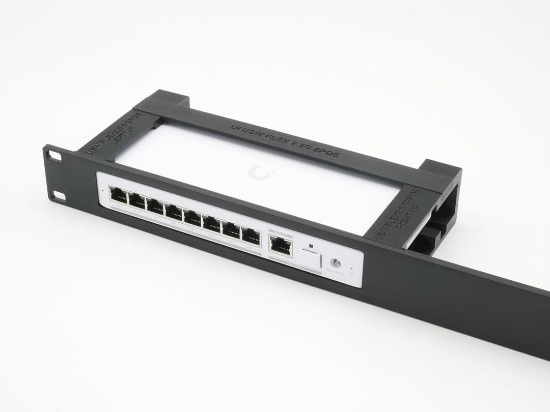 Rack Mount for ubiquiti unifi USW-Flex-2.5G-8-PoE 19inch 1U