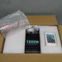 LANDERPOW 1000 Watt Pure Sine Wave Inverter, Power Inverter for Car, Camping, Solar, RV, Truck, Home, 12V DC to 120V AC Inverters with 3 AC Outlet, 30W USB-C, 5V 3.1A USB, Remote Control, Surge 2000W