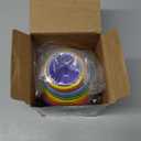 KIDSTHRILL Rainbow Colors Baby Stacking Cups for Toddlers, Tall Baby Stacking Toys Nesting Cups, Drain Holes for Bath Toys, Educational & Motor Skills Sorting & Nesting for 1 2 3 Years Old