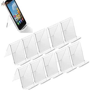 10x Mobile Phone Display Holder Cellphone Stand Retail Show Rack Mounts Acrylic