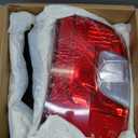 LED Halogen Tail Lights Compatible with 2011 2012 2013 2014 2015 2016 Town & Country Driver and Passenger Side Taillights Brake Signal Assembly, CH2801198 CH2800198